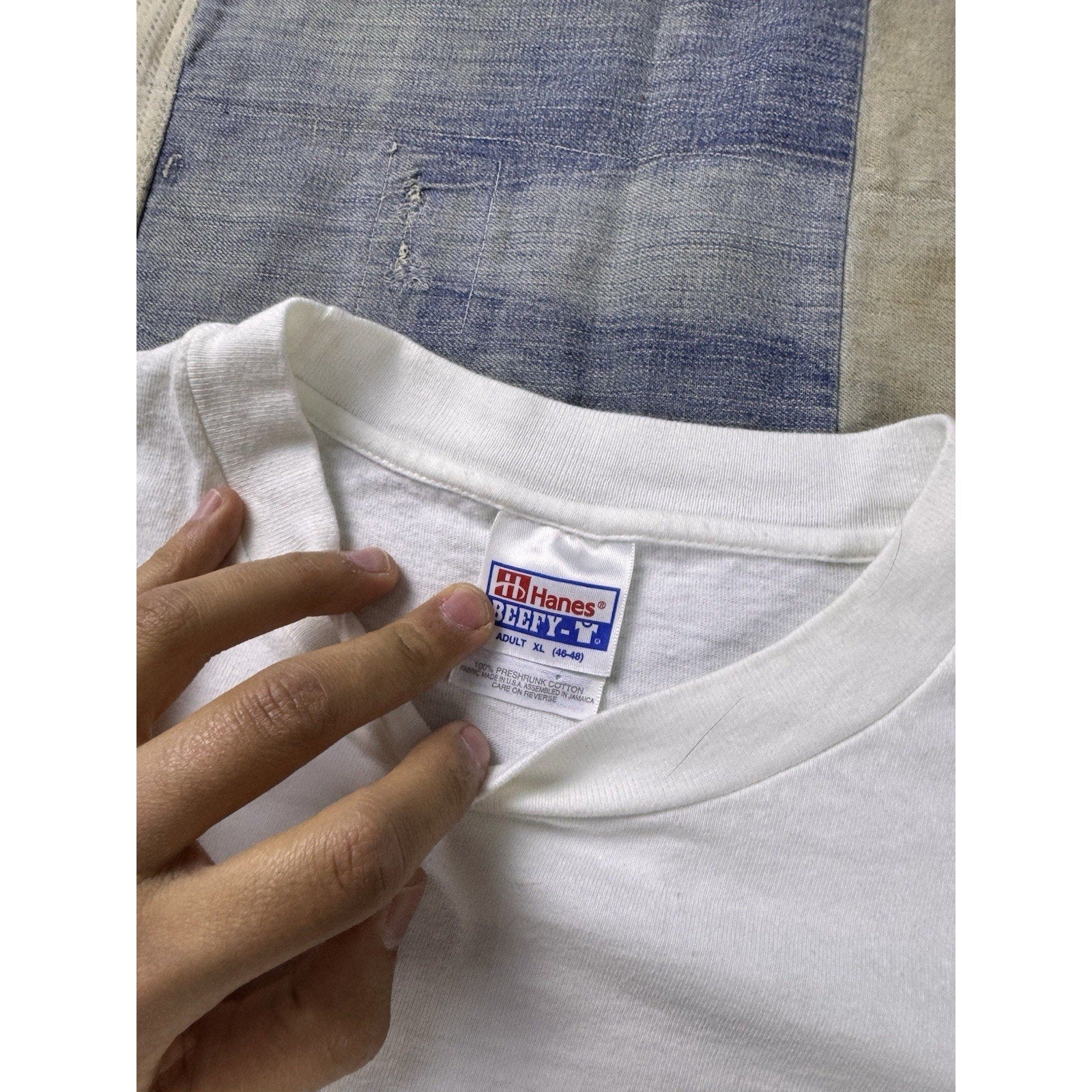Little Rock Free Press Tabloid Vintage T Shirt 1999 Hanes Beefy USA XL Political