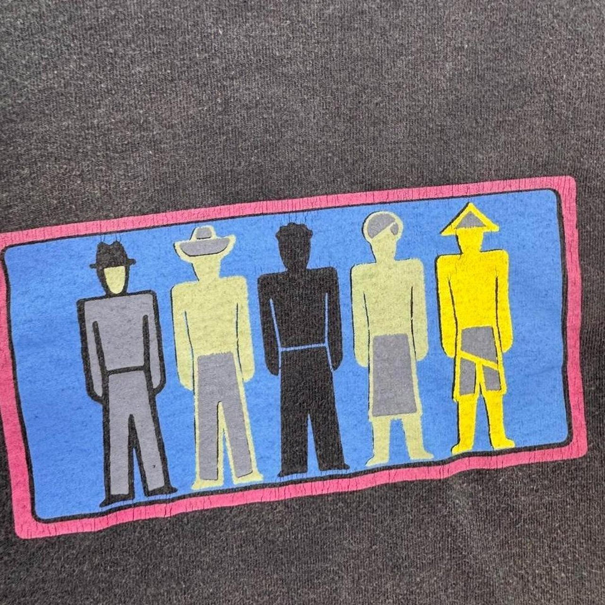 1990s Kappa Global Unity World Double-Sided Graphic Tee | Medium