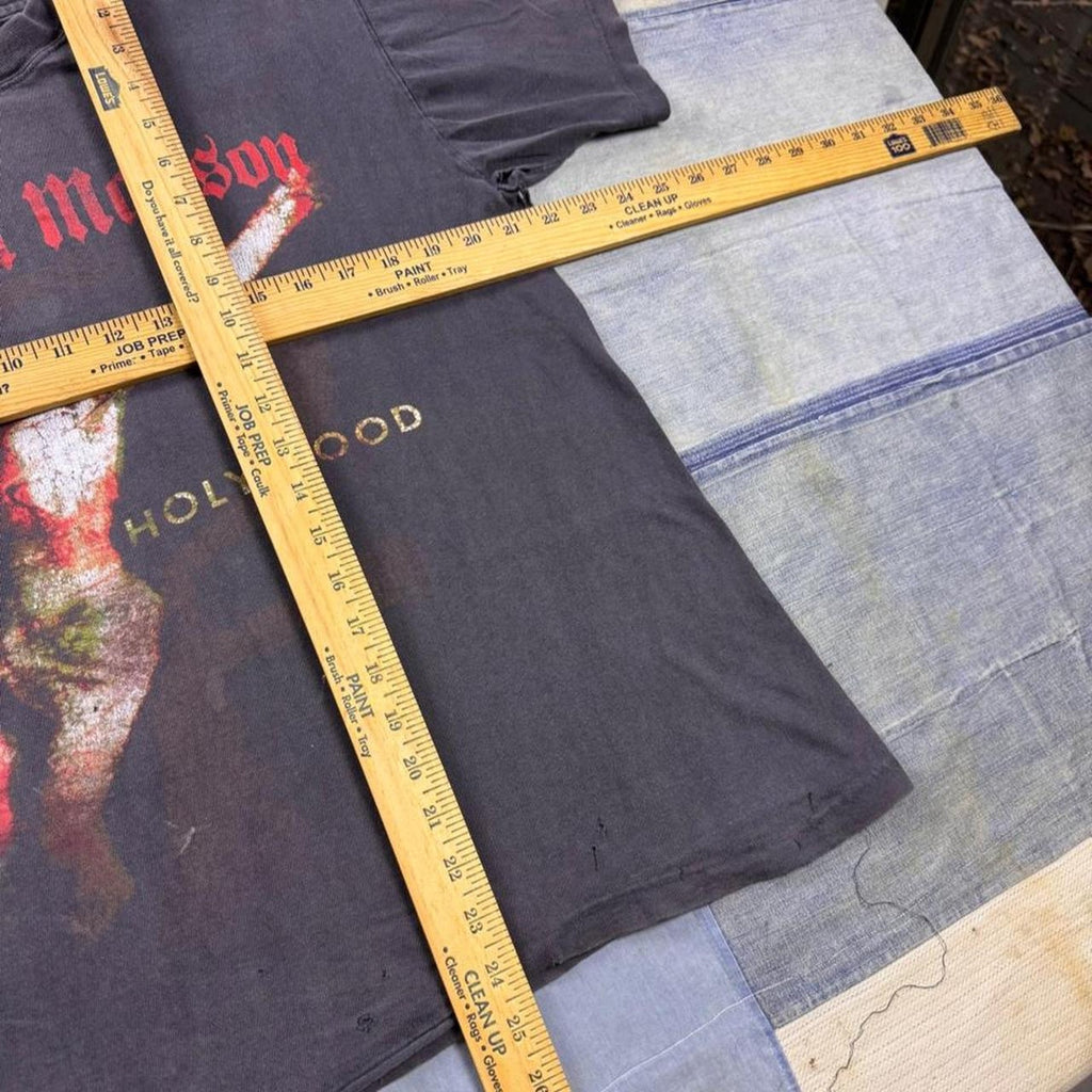 2001 Marilyn Manson Holy Wood Guns God Government World Tour Tee | XL