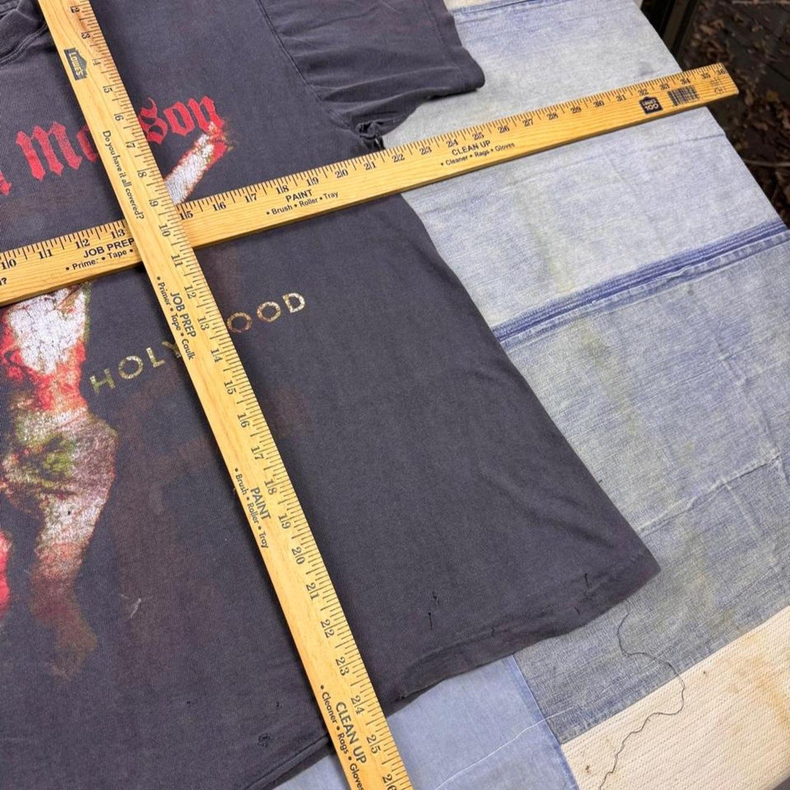 2001 Marilyn Manson Holy Wood Guns God Government World Tour Tee | XL