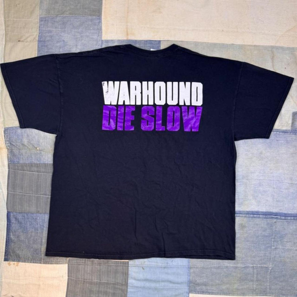 2010s Biohazard Live In Europe Warhound Die Slow Hardcore Band Tee | 2X Large