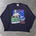 2000s Dale Earnhardt Jr. No. 88 Amp Energy National Guard NASCAR Long Sleeve Tee | Large
