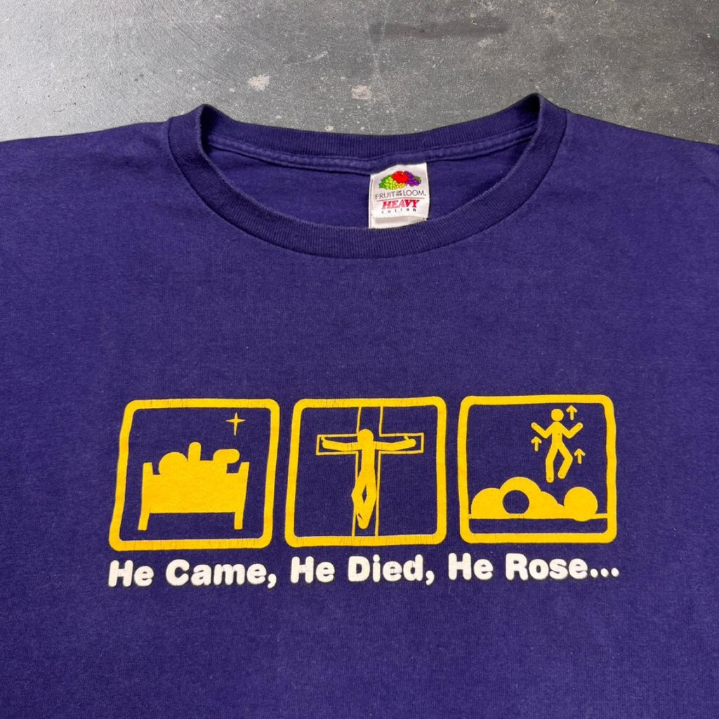 1990s Jesus Heavy Cotton graphic tee | XL