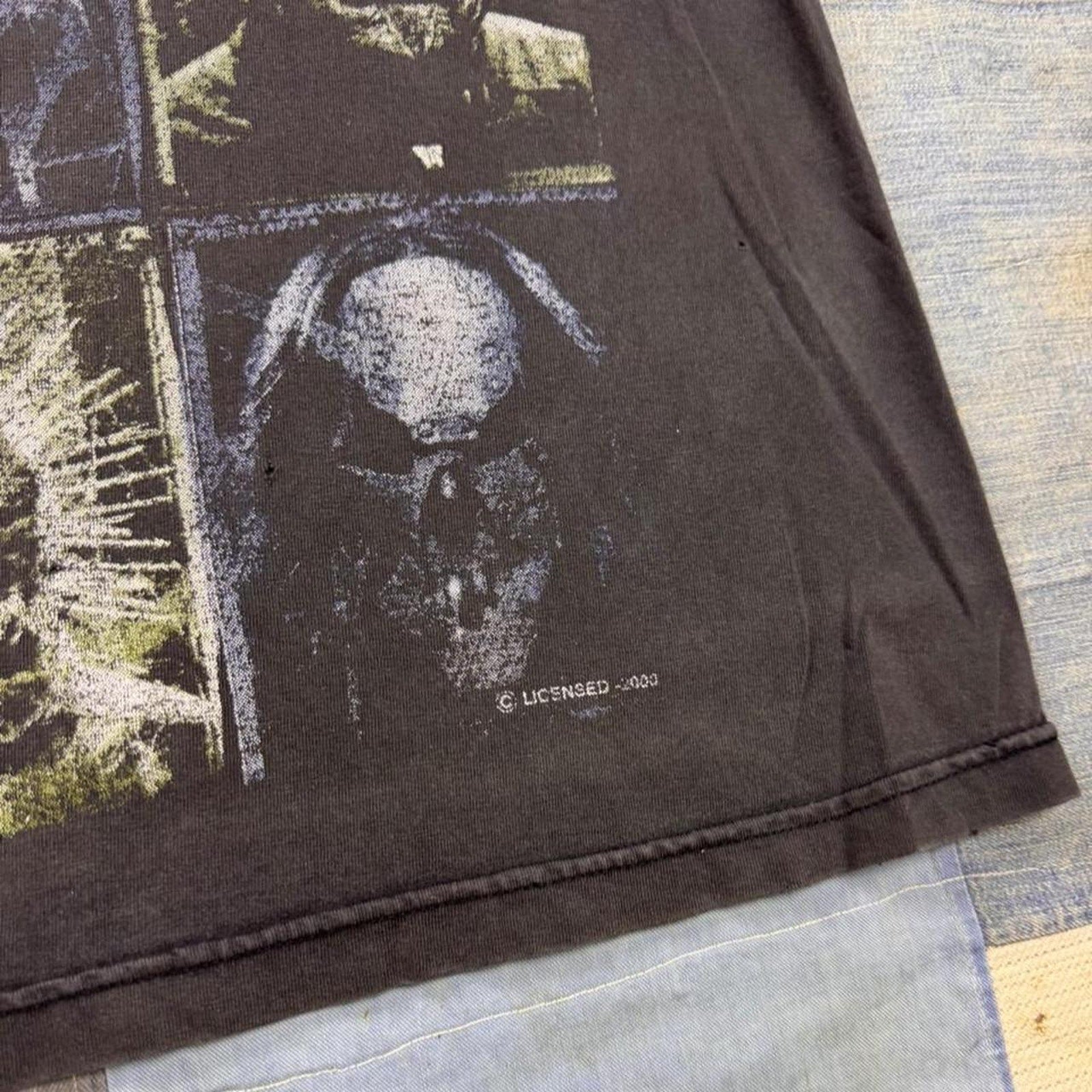 2003 Slipknot Nine Masks Double Sided Band Tee | Small