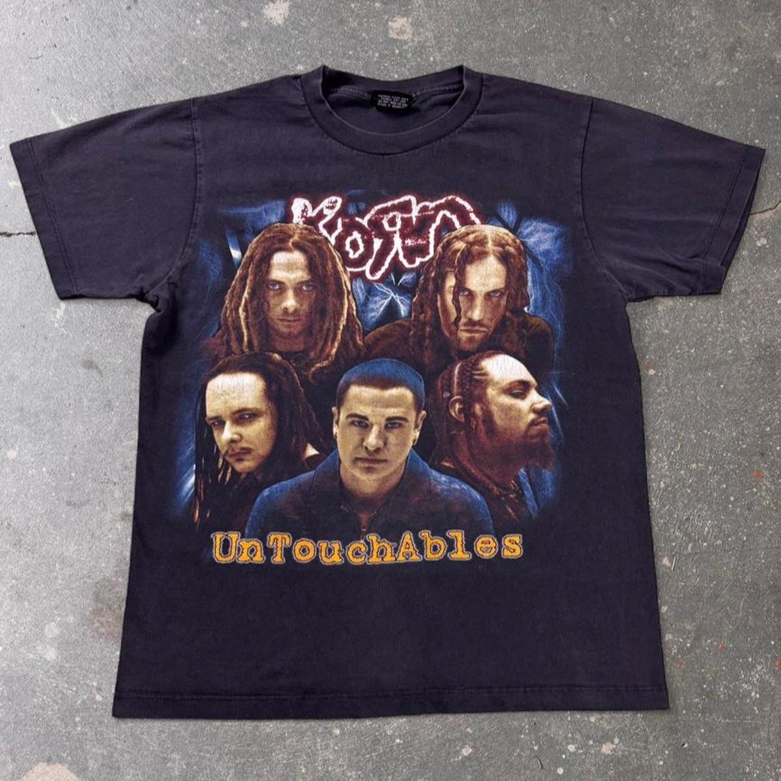 2002 Korn Untouchables Band Tee | medium