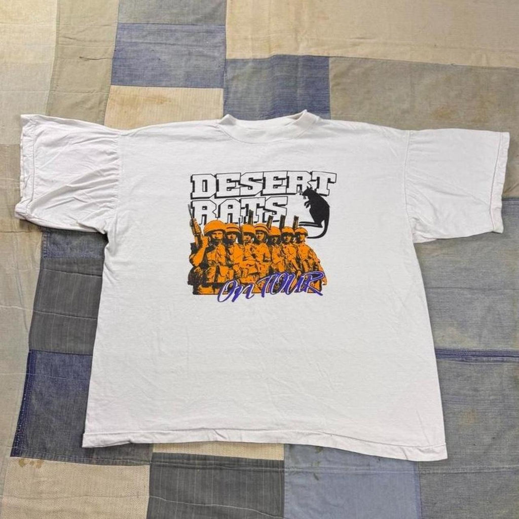 1990s Desert Rats “On Tour” Gulf War military Tee | Medium