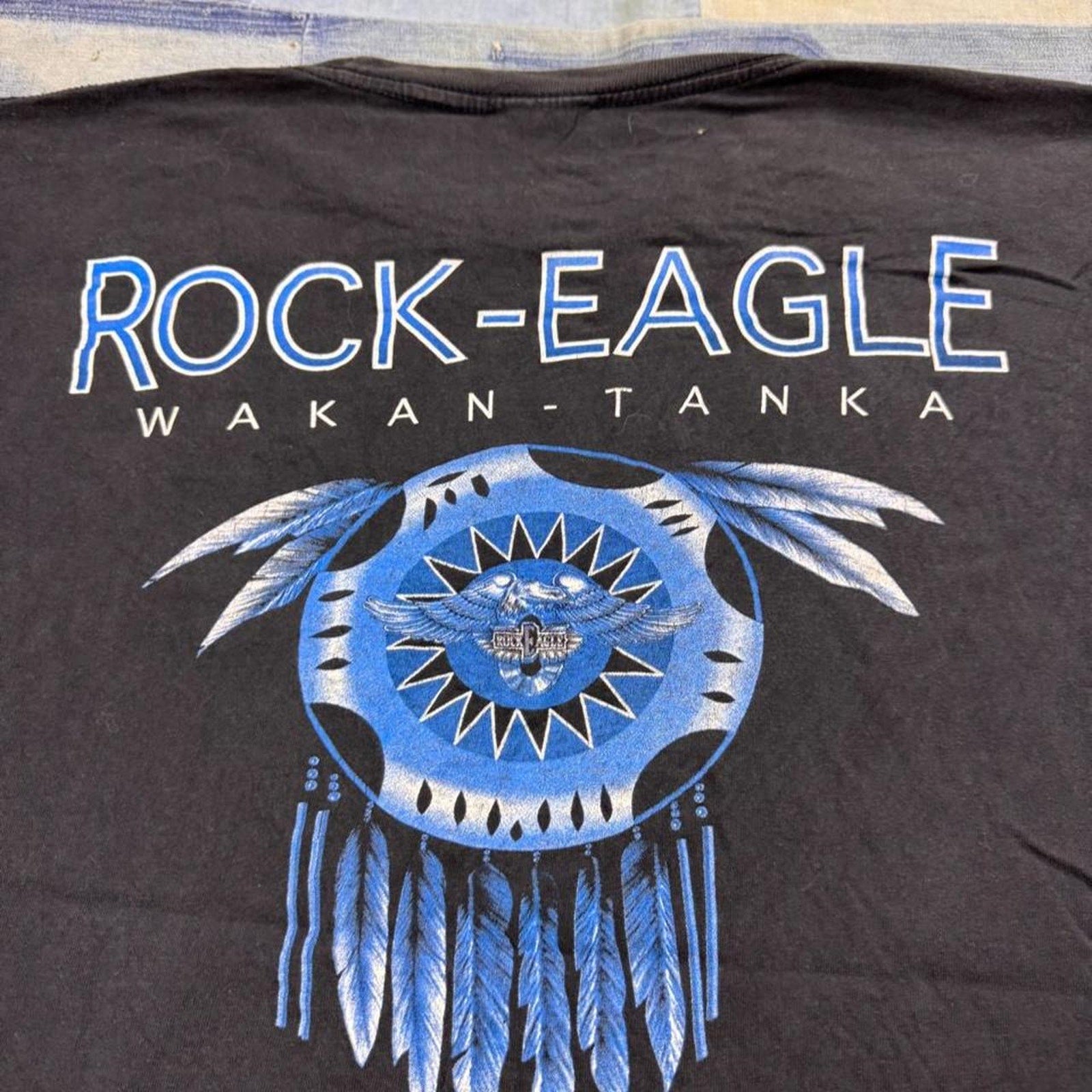 1997 Rock Eagle Spirit Seekers Wakan Tanka Native American Tee | XL