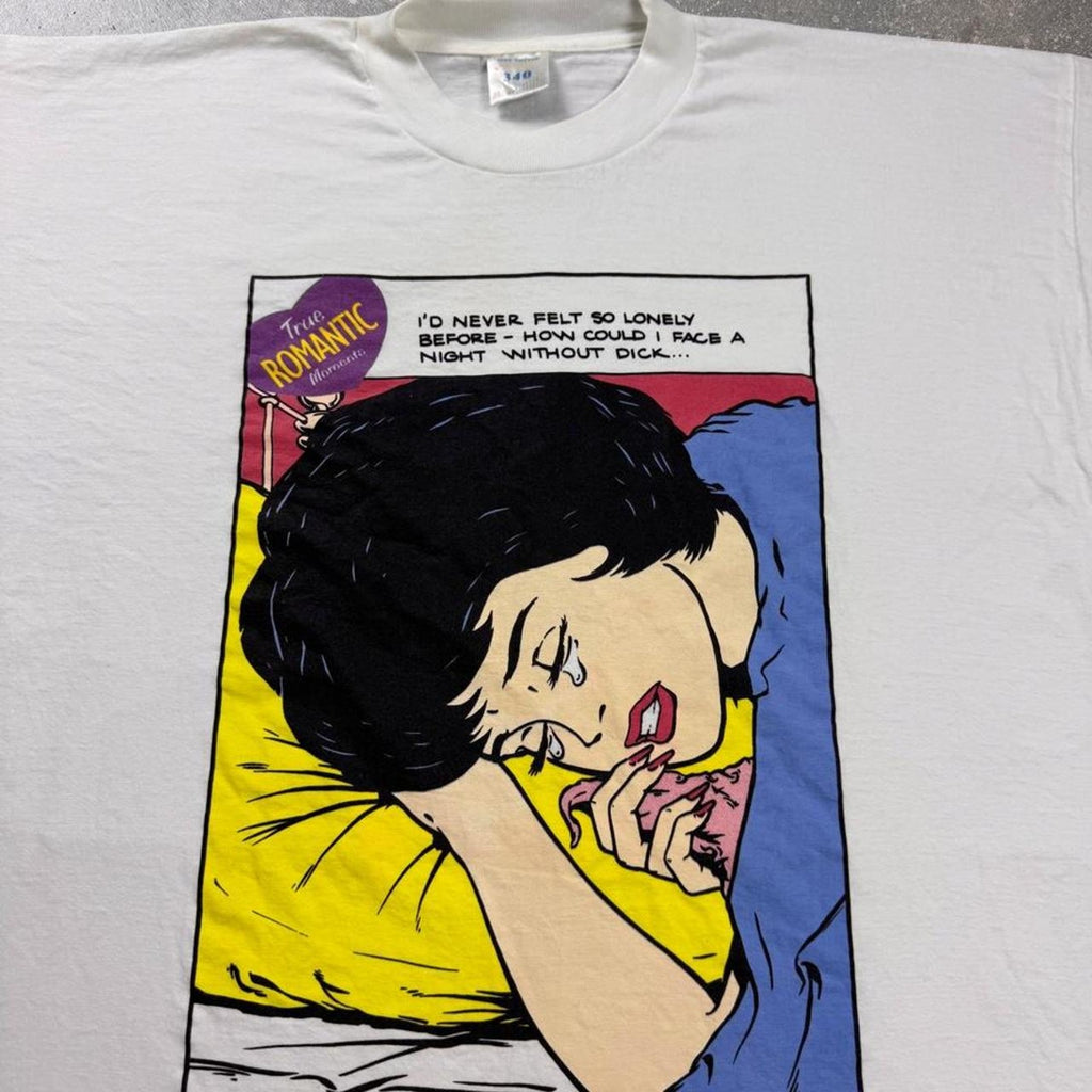1990s True Romantic Comics Vintage pop art tee | XL