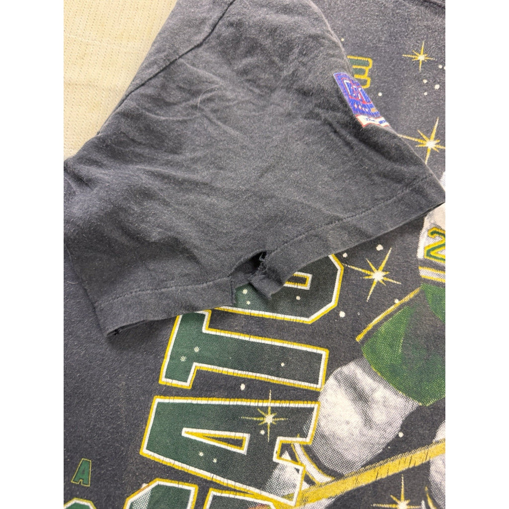 Louisiana IceGators Vintage 1995 Inaugural Season All Over Print T Shirt XL USA