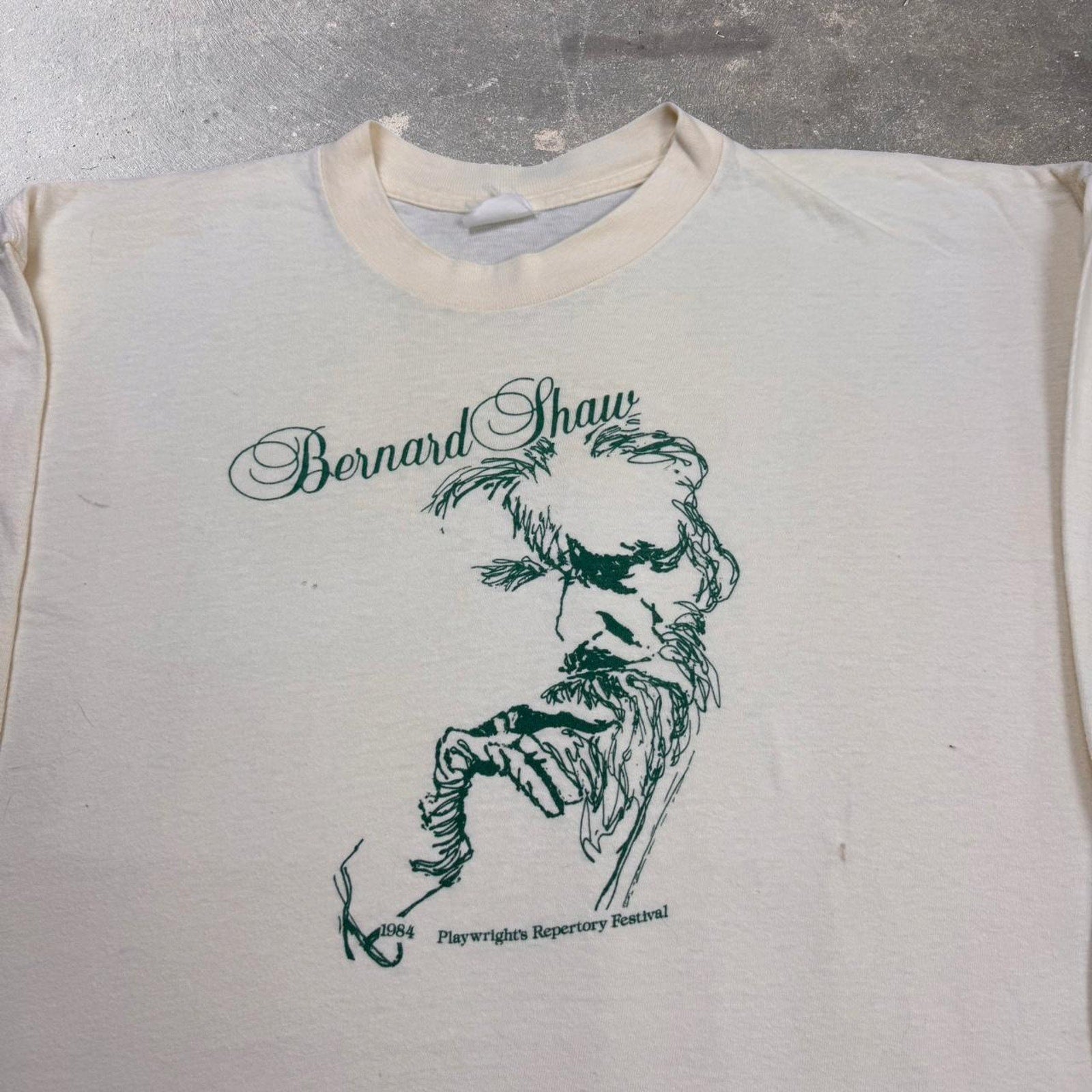 1980s Bernard Shaw long sleeve tee | Large