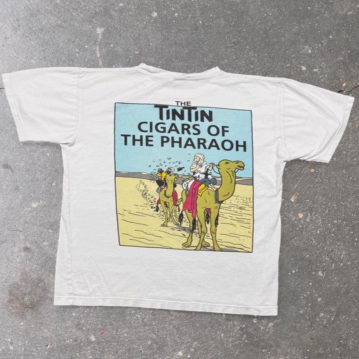 1990s Tintin Cigars of the Pharaoh Tee | L