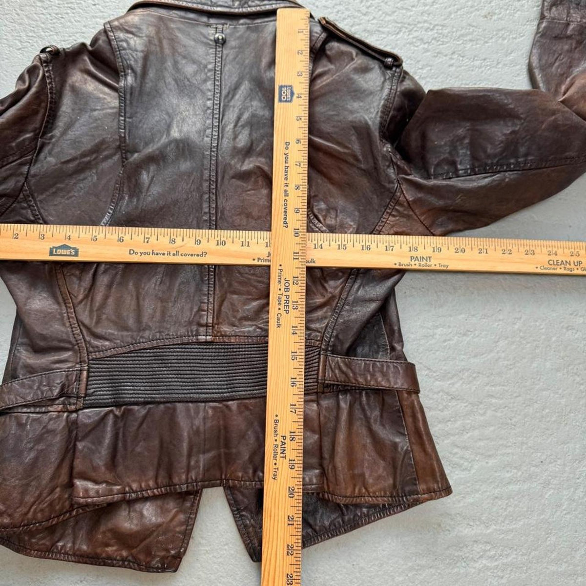 2000s Diesel Leather Moto Jacket | S