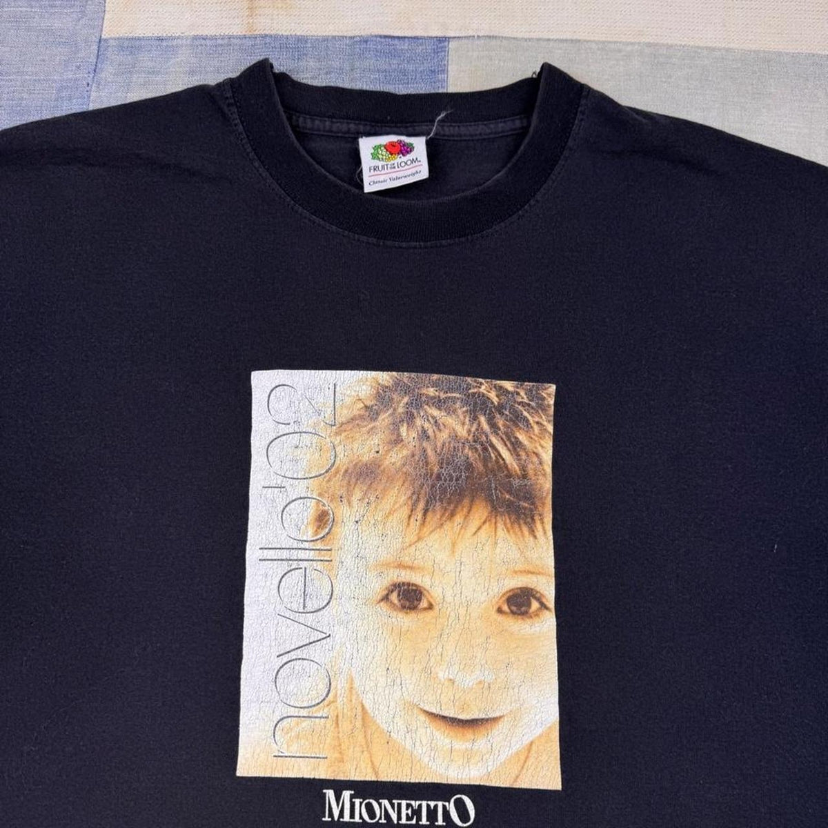 2000s Mionetto Graphic Tee Black Fruit of the Loom | Large