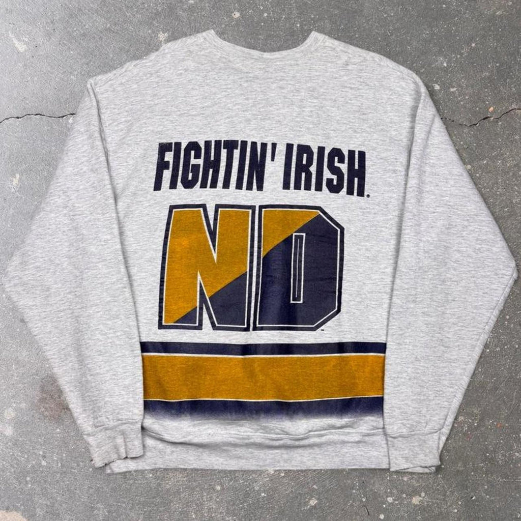 1990s Salem Notre Dame Fighting Irish Sweatshirt | XL