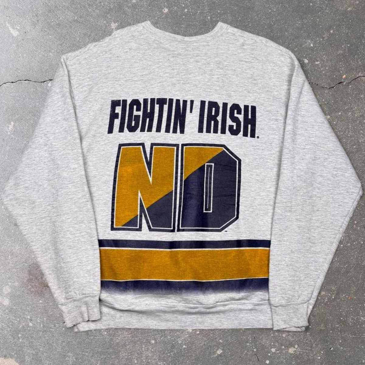 1990s Salem Notre Dame Fighting Irish Sweatshirt | XL