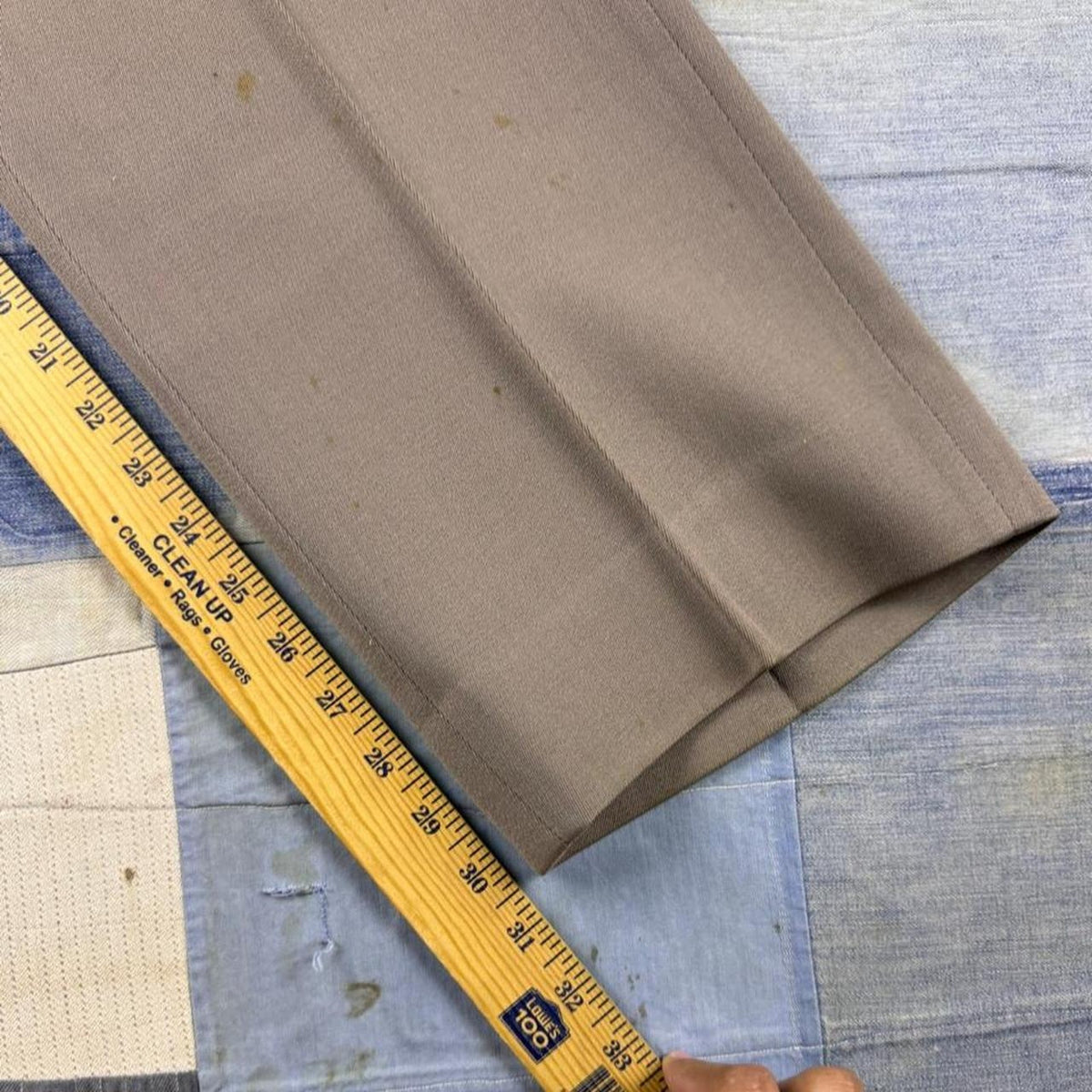 1950s Wool-Blend Button-Fly Trousers | 30 x 30