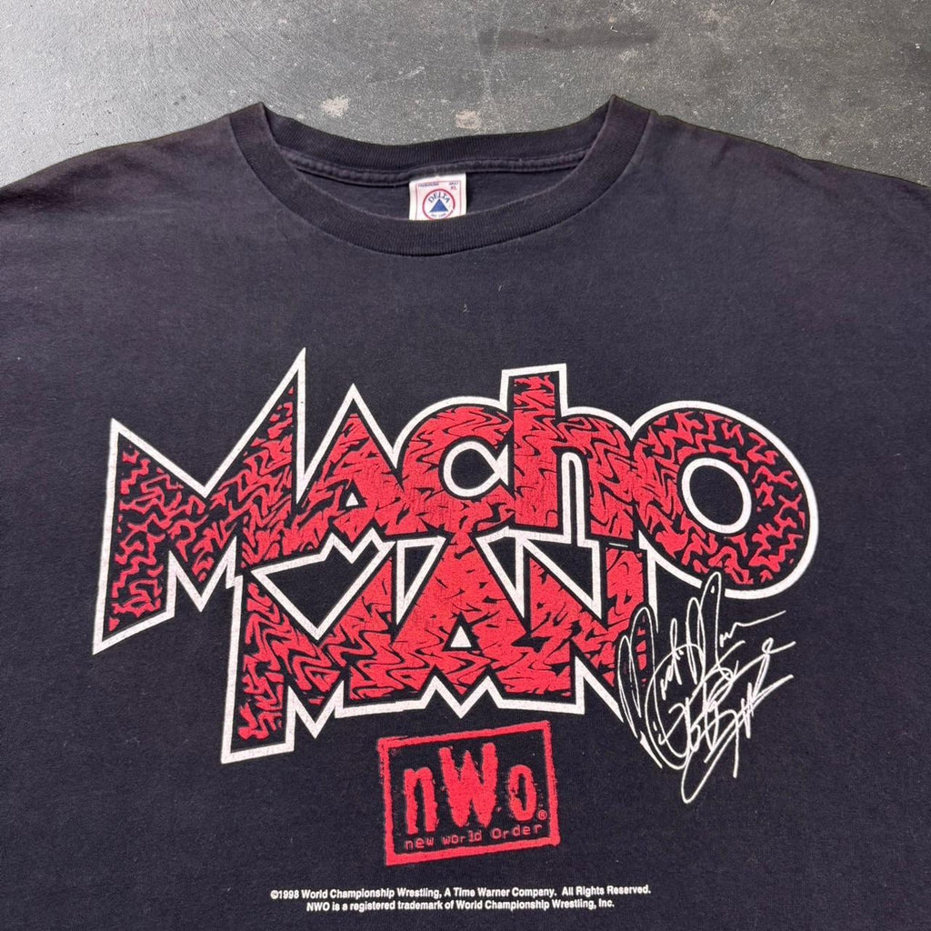 1999 Macho Man Randy Savage NWO WWF Wrestling Tee | XL