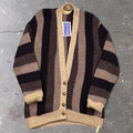 1970s Jantzen Striped Shawl Cardigan | M