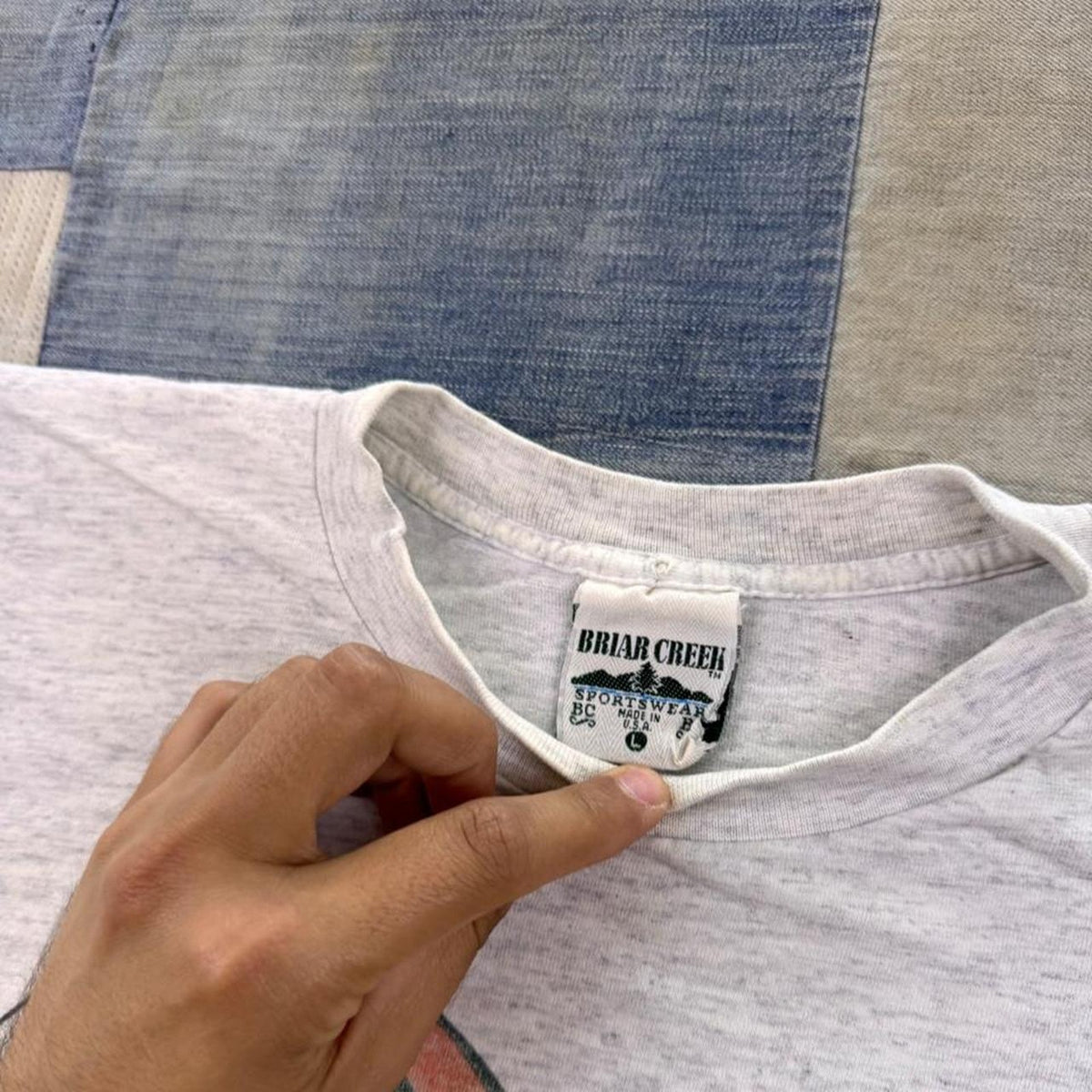 1990s Miami Hurricanes Football Helmet Tee | Medium