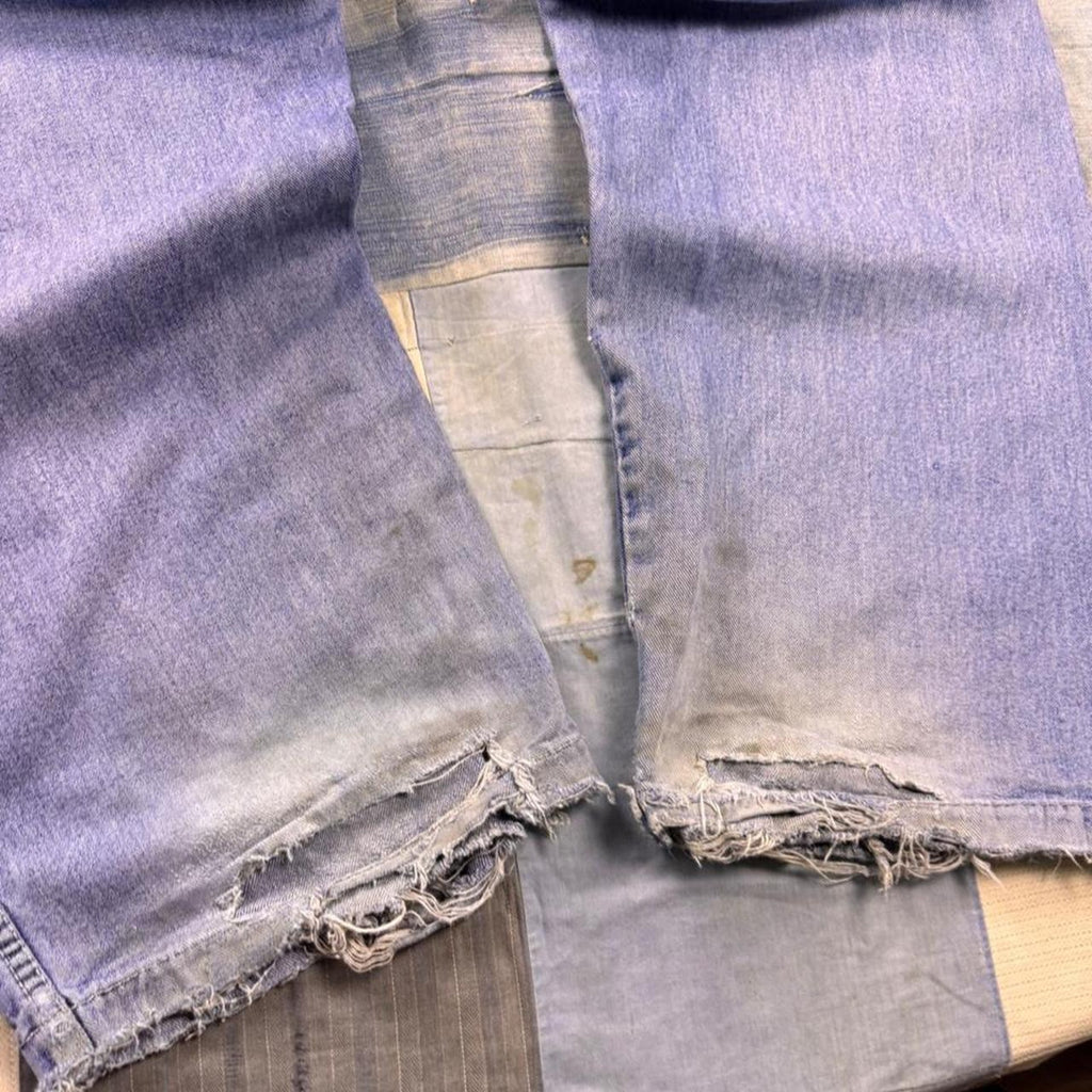 1990s Sir Benni Miles New York Baggy Denim Jeans | 36x31.5