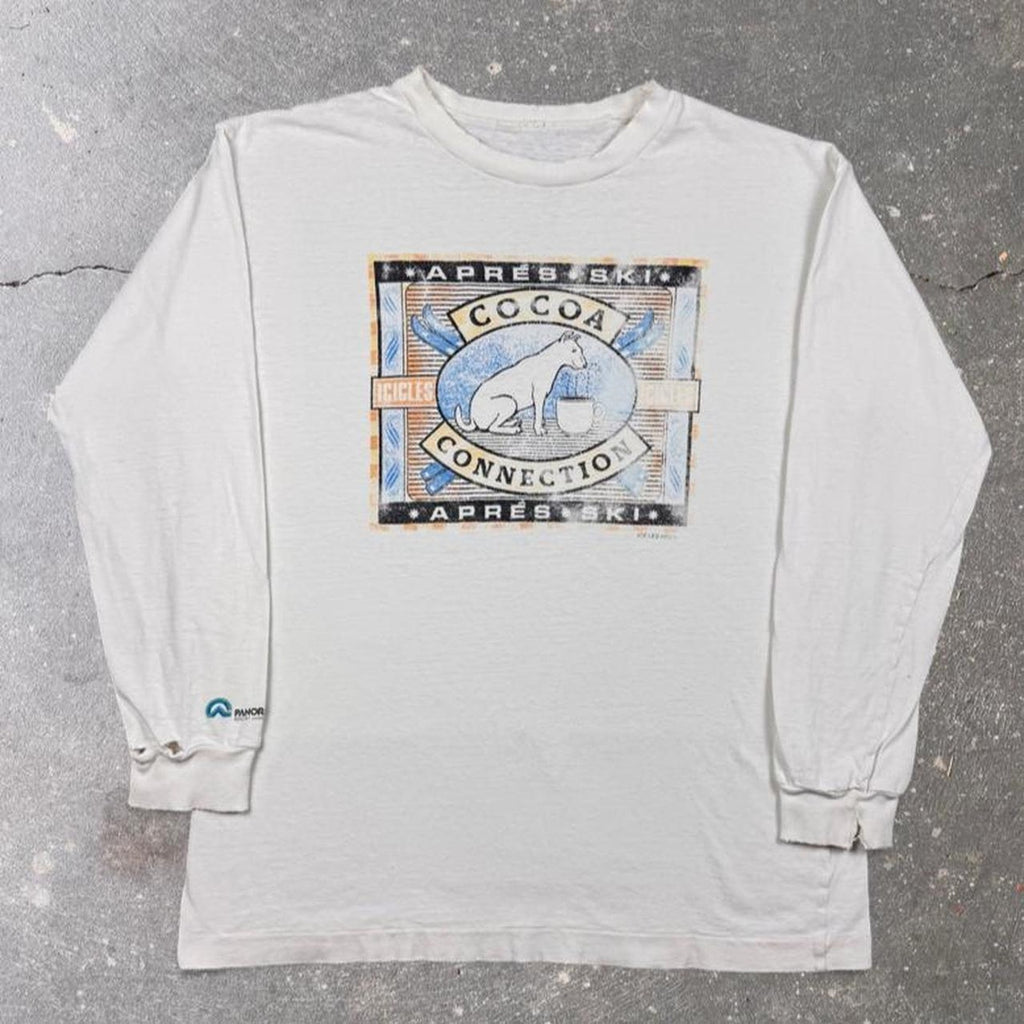 1994 Icicles Apres Ski Cocoa Long Sleeve | L