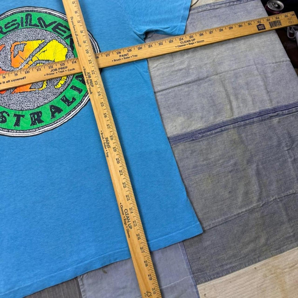 1990s Quiksilver Australia Kangaroo Logo Tee | Large