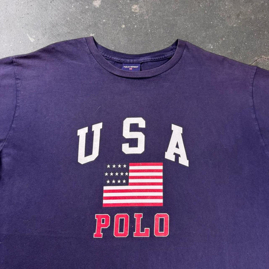 Vintage polo sport ralph lauren tee sz Large
