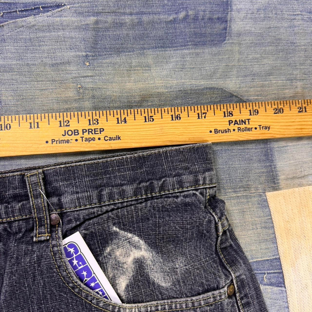 2000s Evolution Dark wash baggy jeans | 34x31
