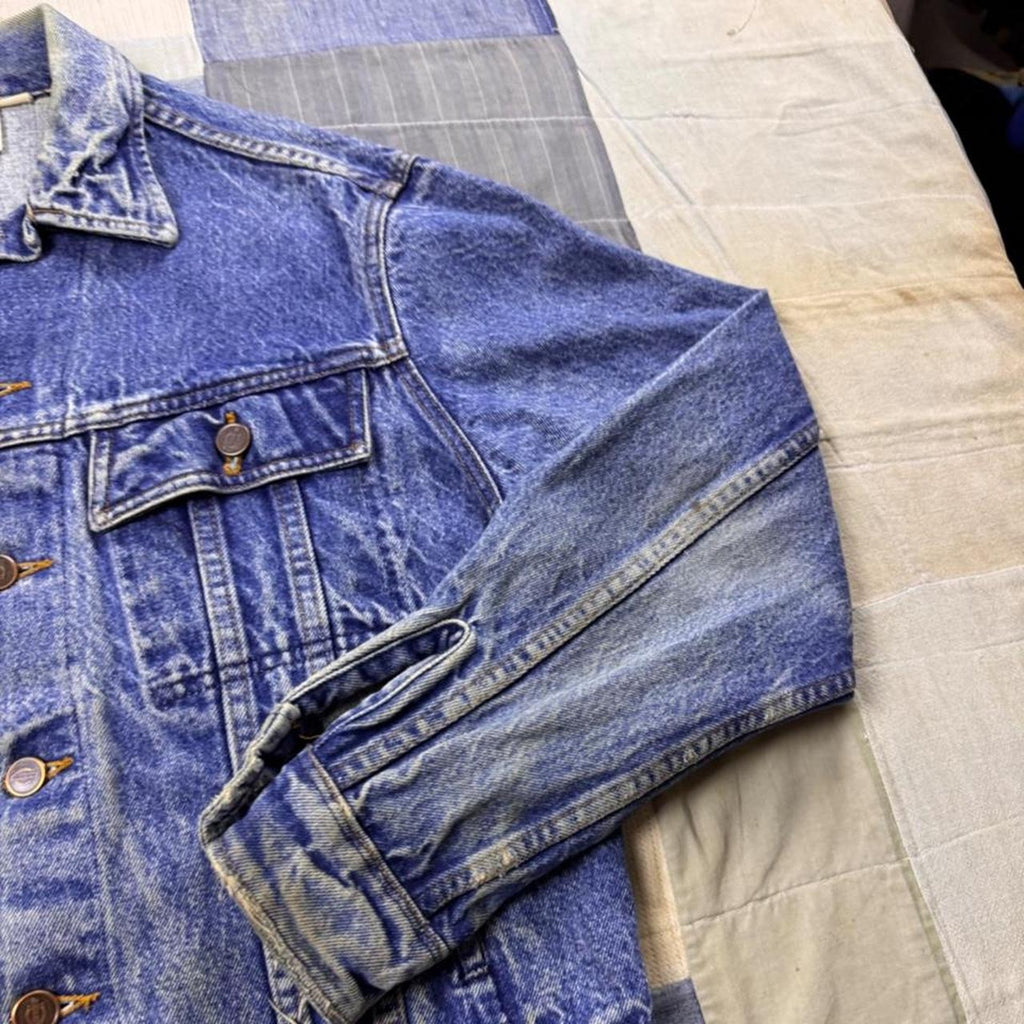1990s Dickies Denim Trucker Jacket | Large