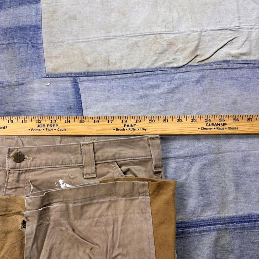 2000s Carhartt Paint Splatter Carpenter Work Pants | 40x34