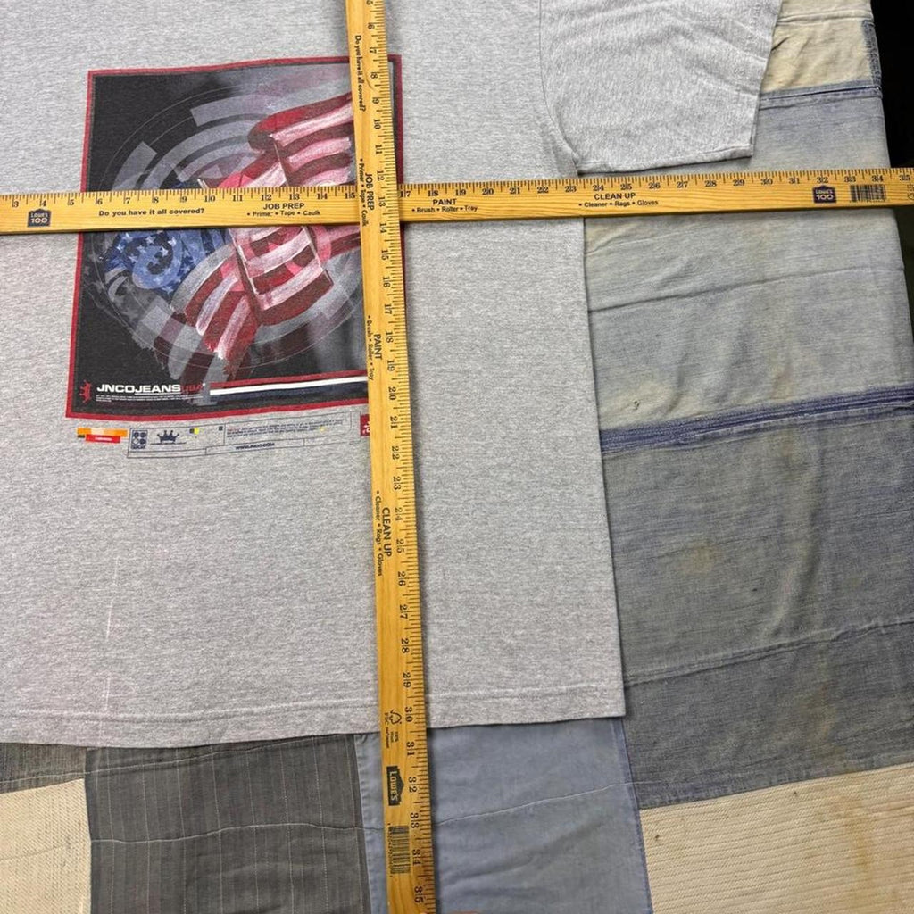 2000s JNCO Jeans USA American Flag Graphic Tee | XL