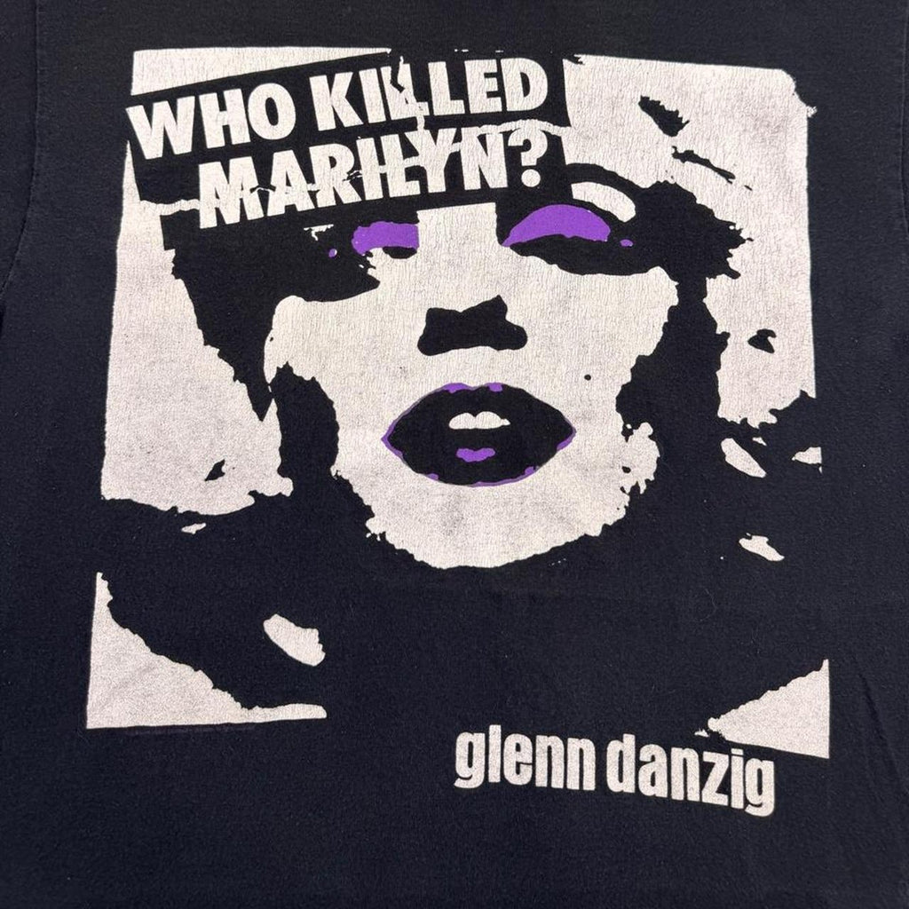 1990s Glenn Danzig Who Killed Marilyn? Graphic Band Tee | Medium