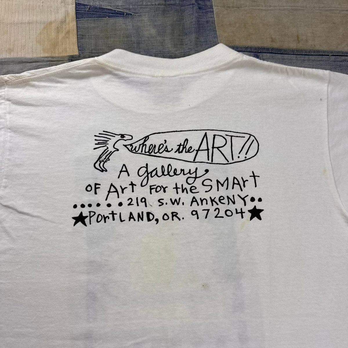 1990s 24 Hour Church Of Elvis Graphic Tee | Large
