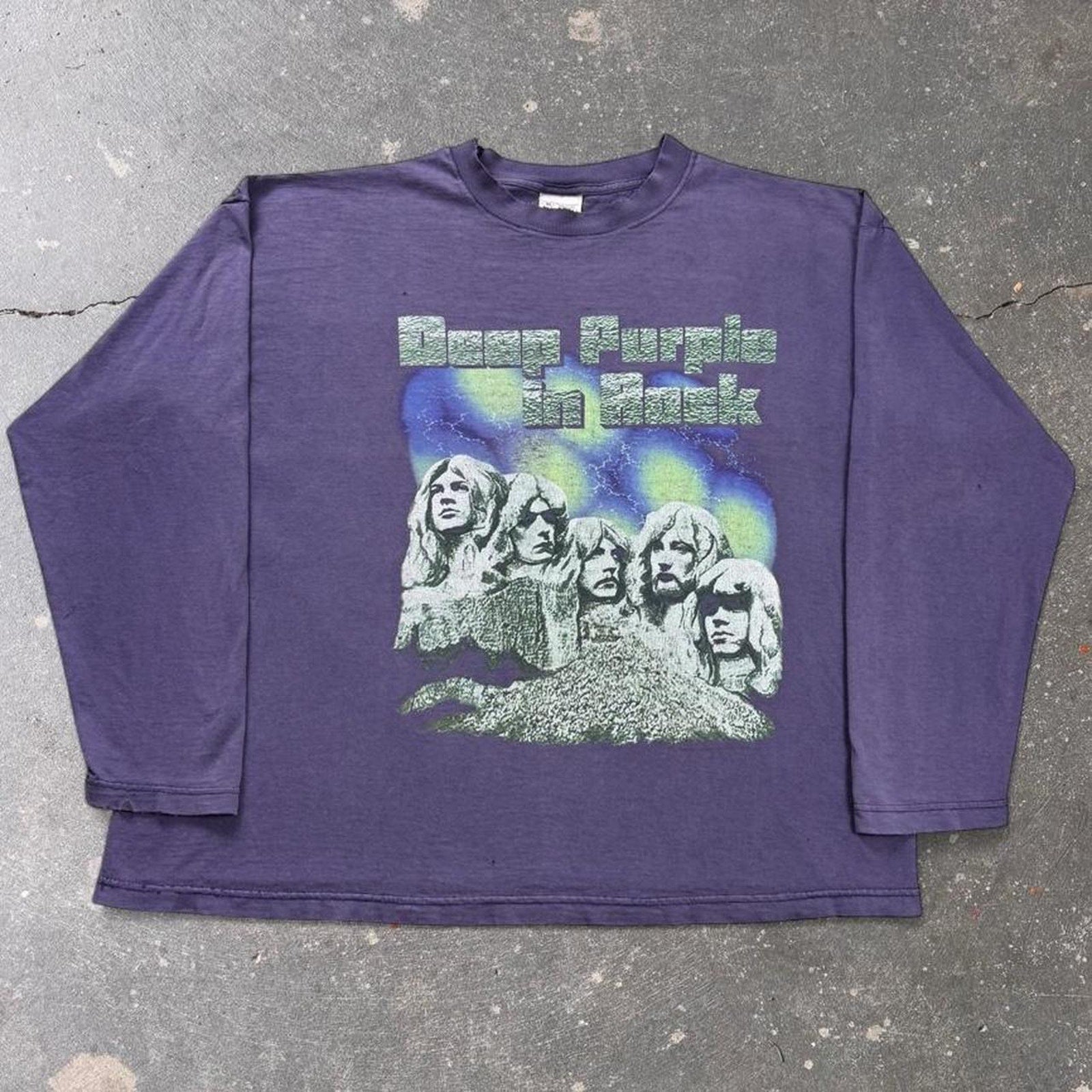 1990s Deep Purple in Rock band long sleeve Tee | XL