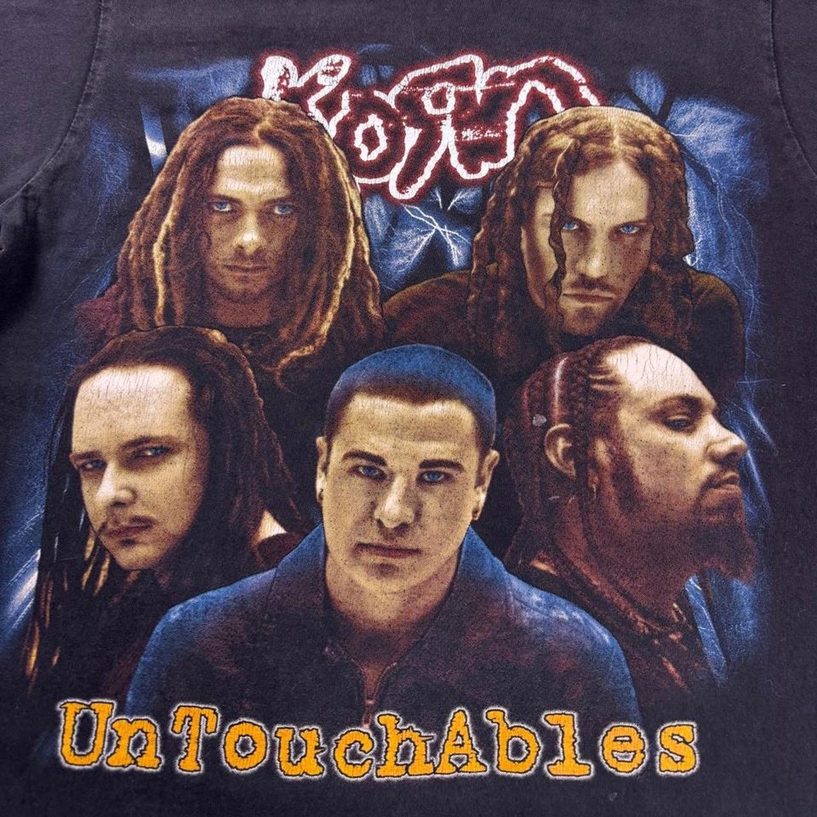 2002 Korn Untouchables Band Tee | medium
