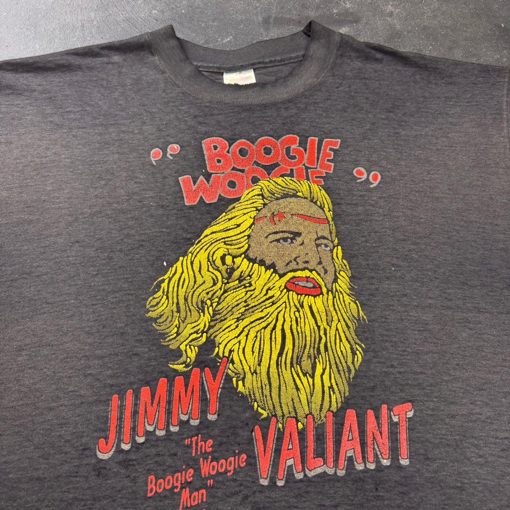 1980s Jimmy Valiant Boogie Woogie Wrestling Camp Tee | XL