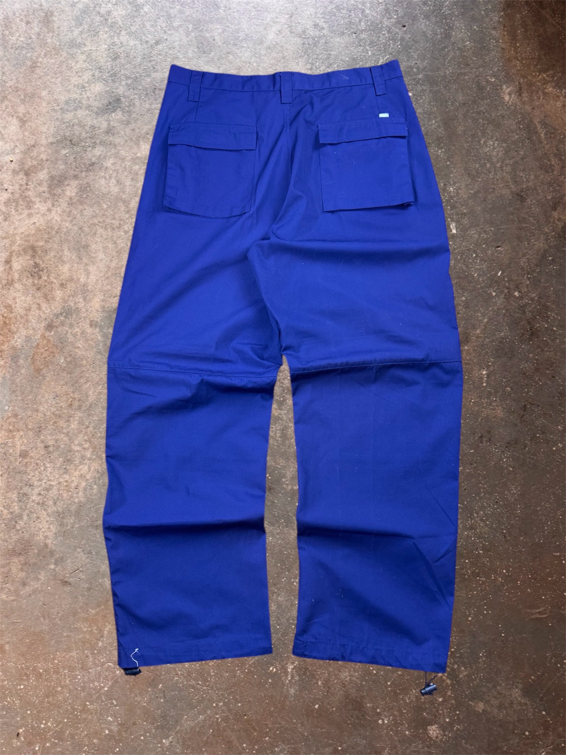 1990s Stussy Navy Cargo Utility Pants | 34x30