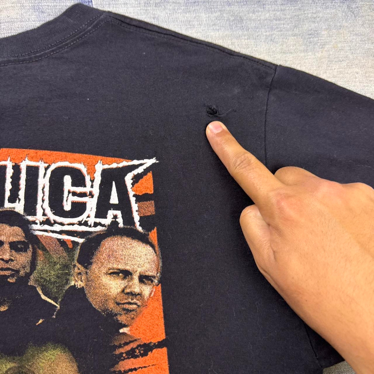 2004 Metallica Madly In Anger Tour Band Tee | Medium