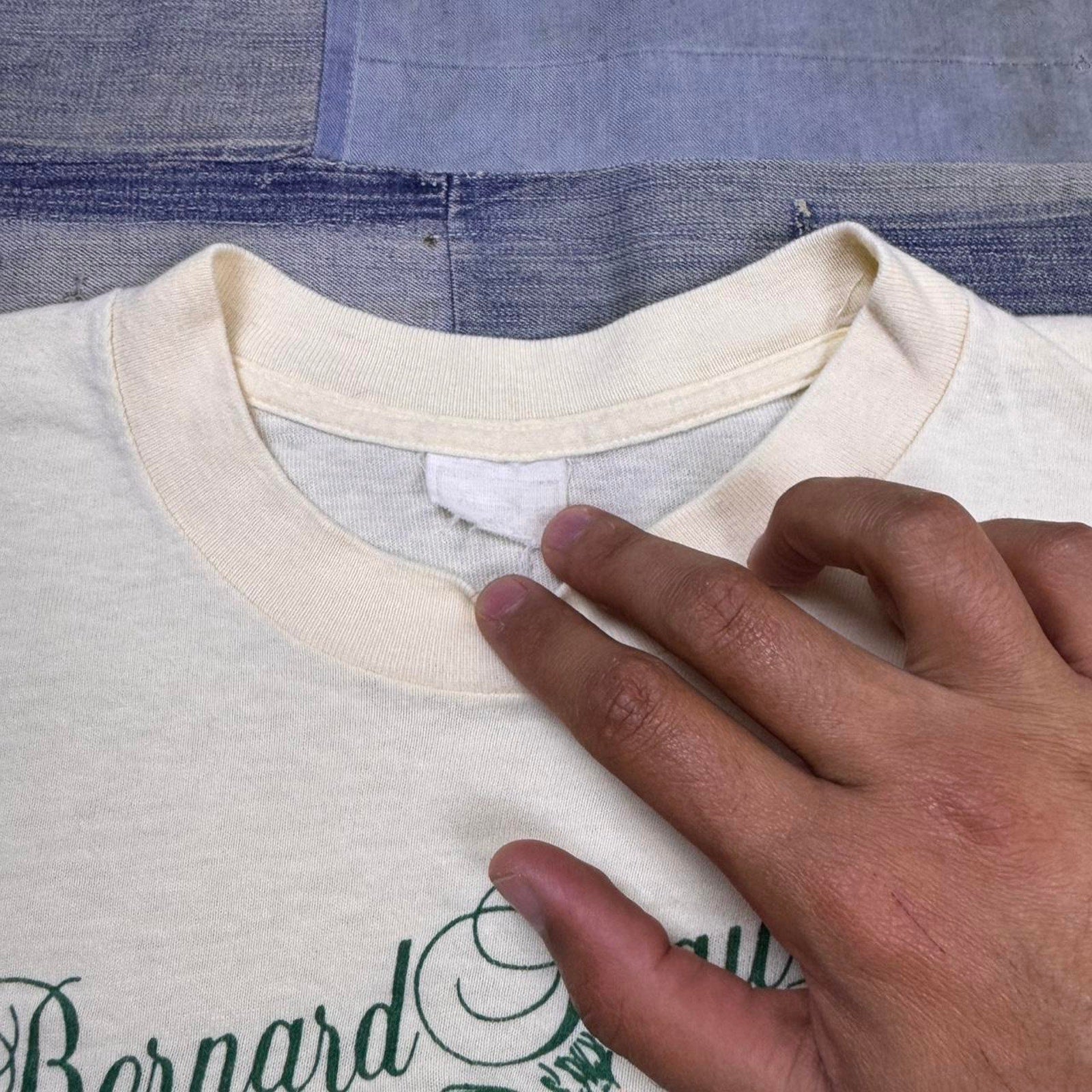 1980s Bernard Shaw long sleeve tee | Large