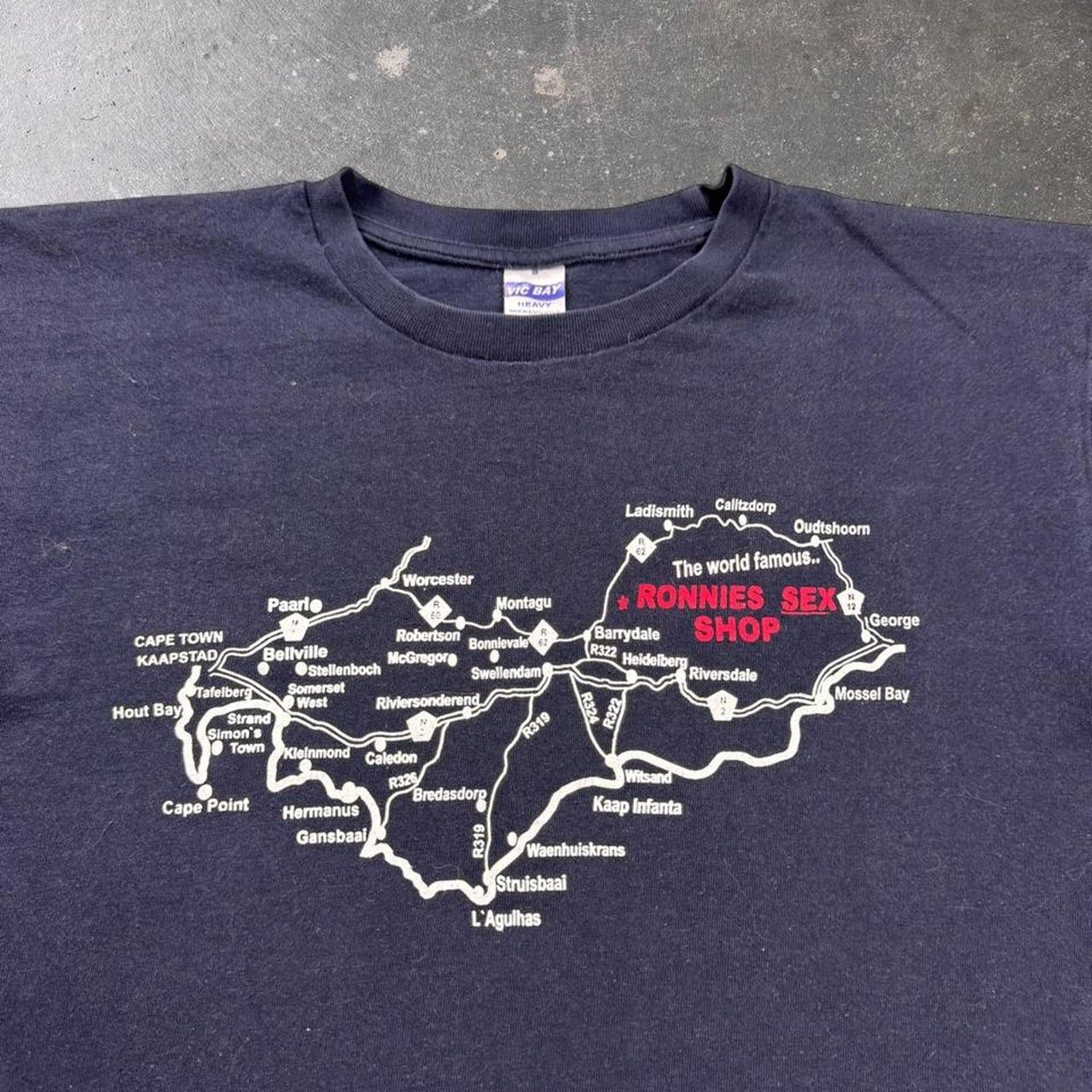 1990s Ronnie’s Sex Shop South Africa Route 62 Tee | Large