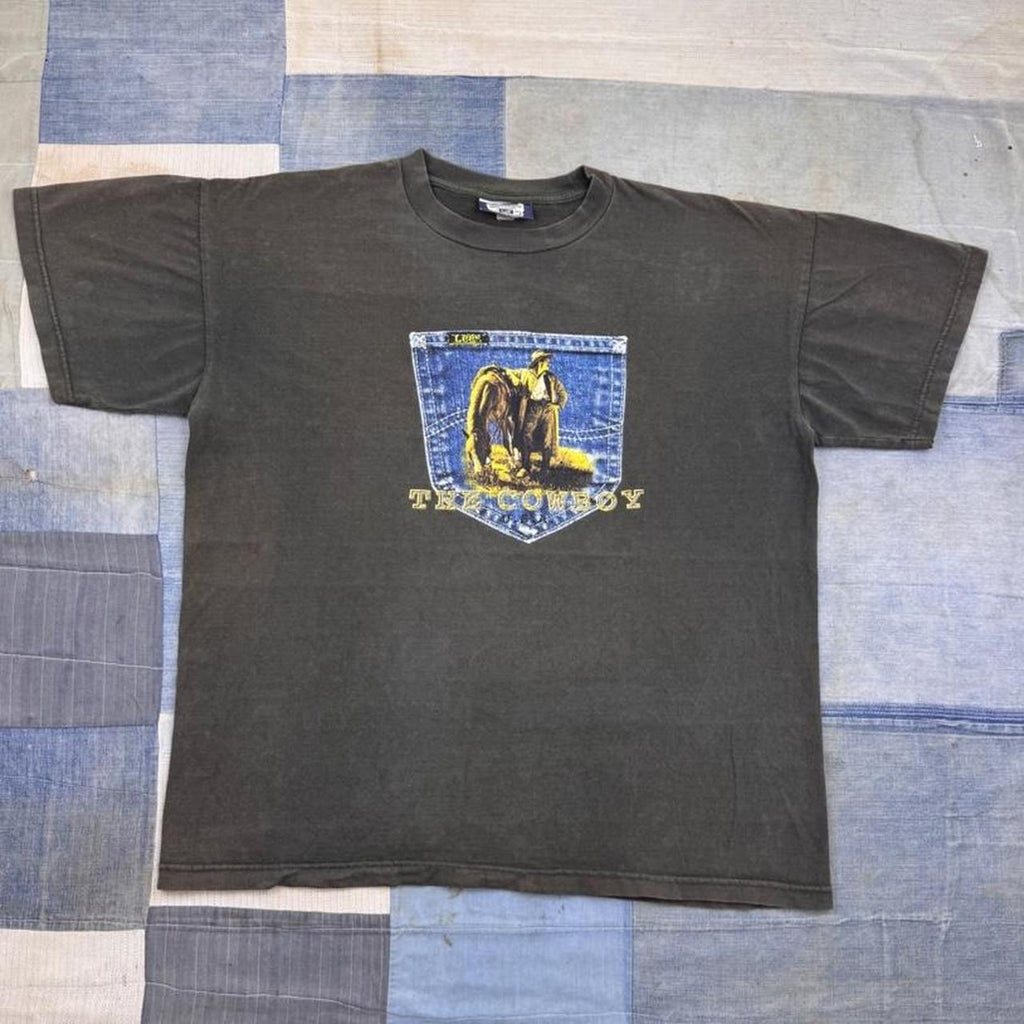 1990s Lee The Cowboy Horse Graphic Tee | Extra Large