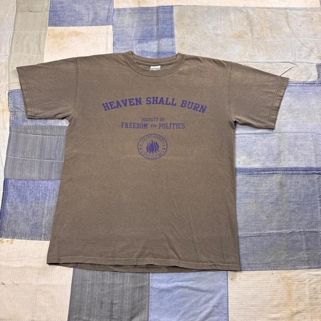 2000s Heaven Shall Burn Freedom and Politics Band Tee | Medium