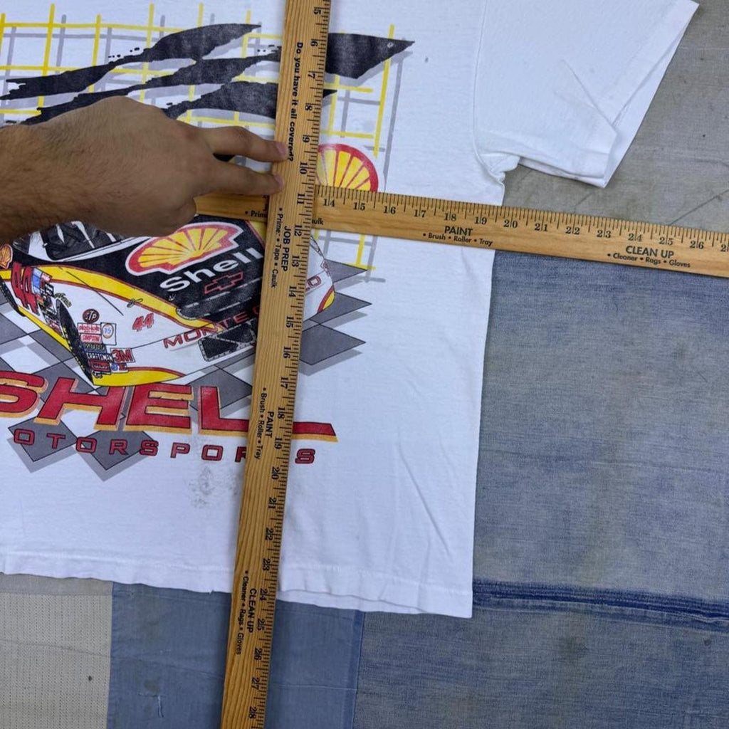 1990s Shell Motorsports NASCAR Racing Graphic Tee | Medium