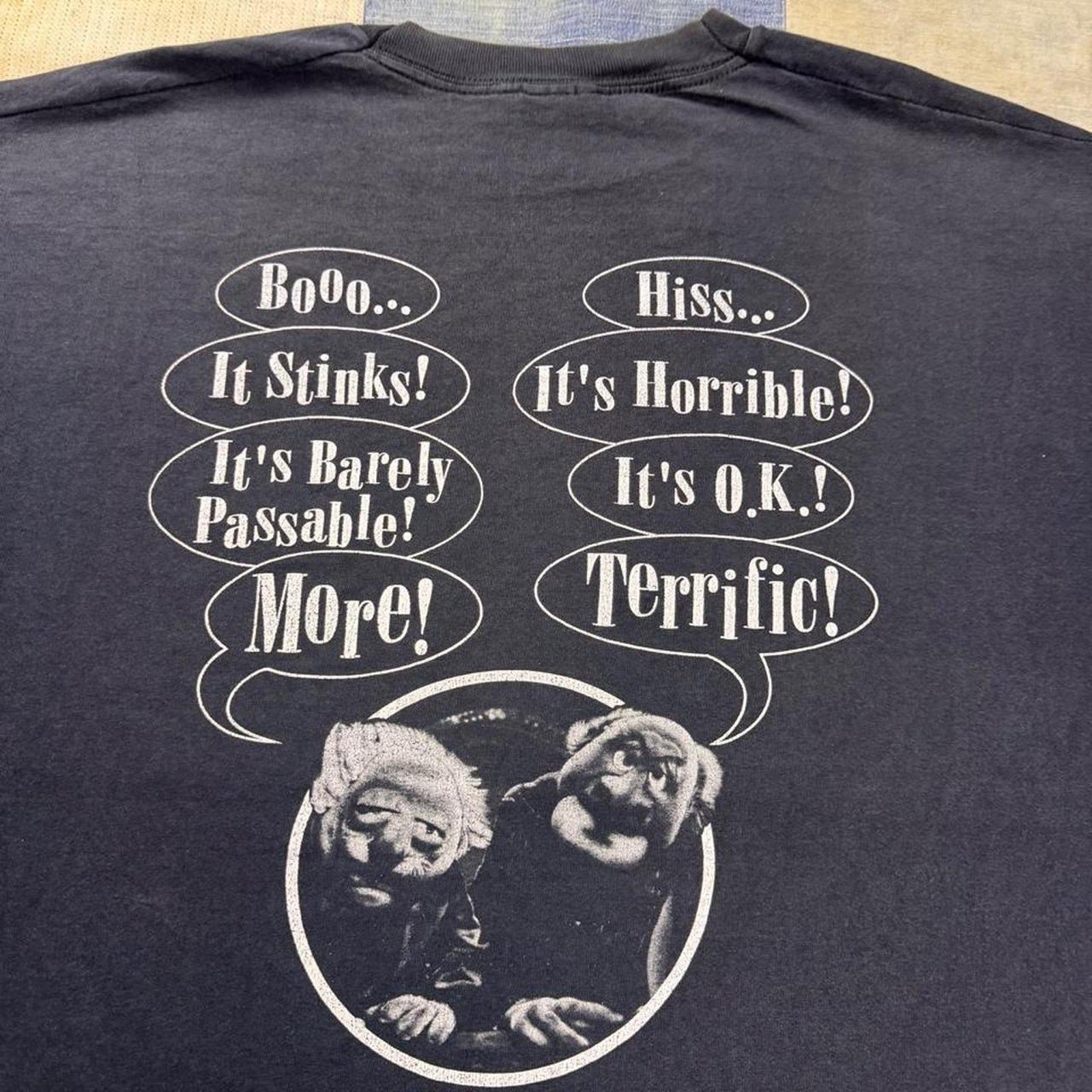 1990s Puppet Theater Critics Tee | XL