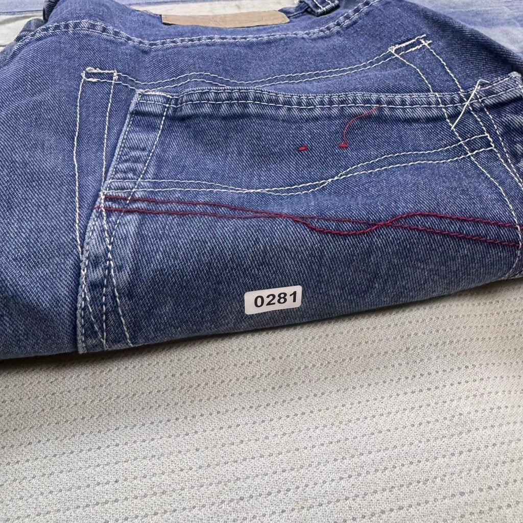2000s Machine Jeans Baggy Carpenter Denim Jeans |  34x30