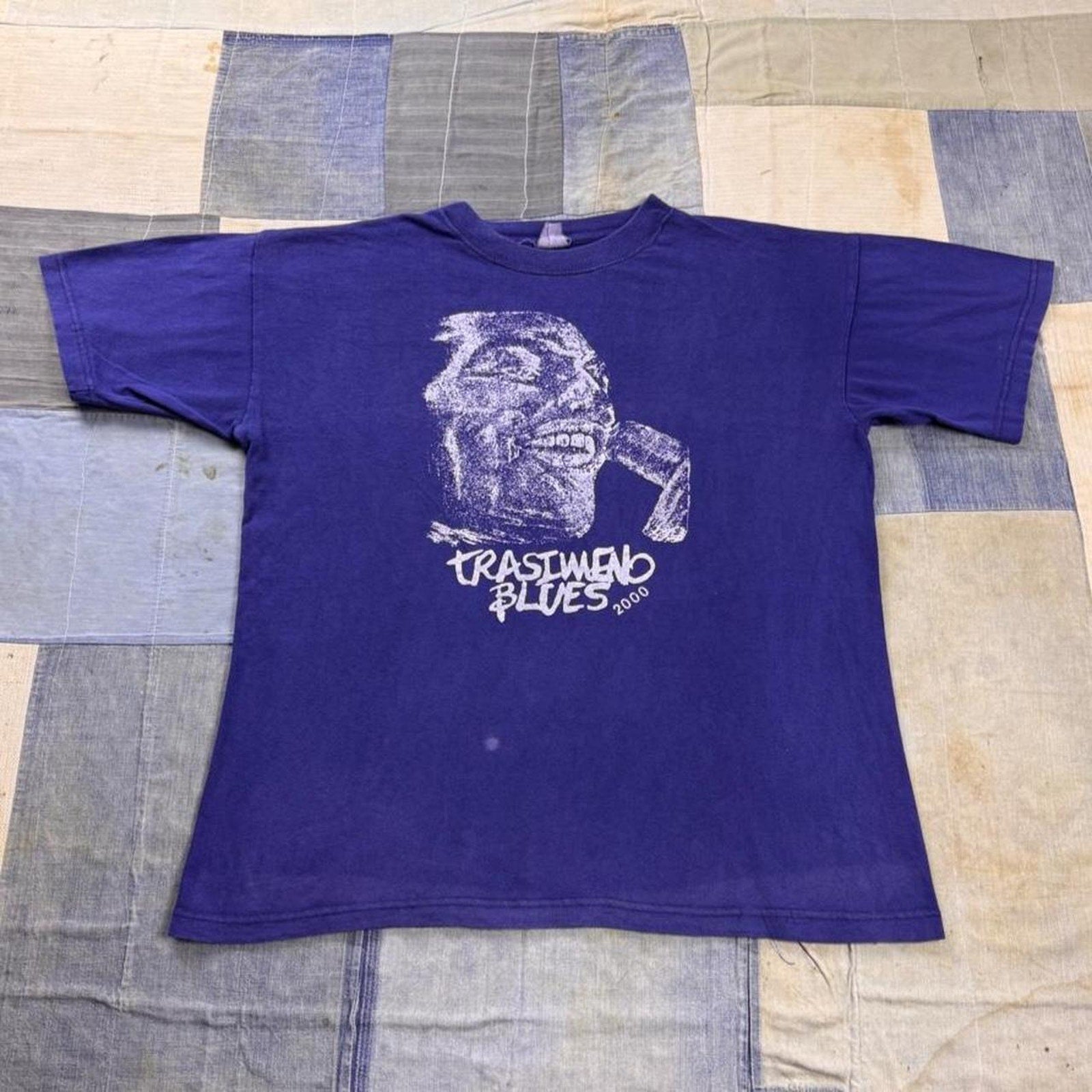 2000 Trashmen Blues Welding Helmet Graphic Tee | Large
