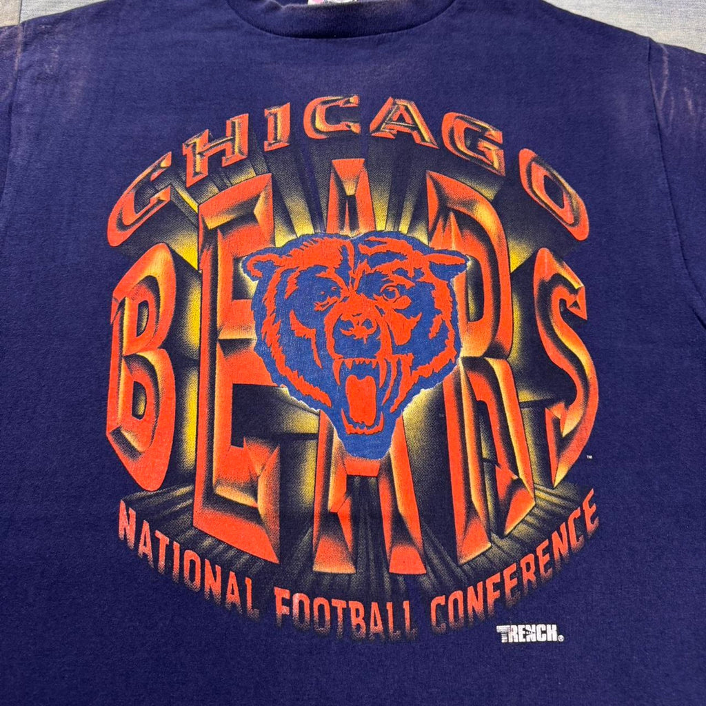 1990s Chicago Bears NFL Tee | Large