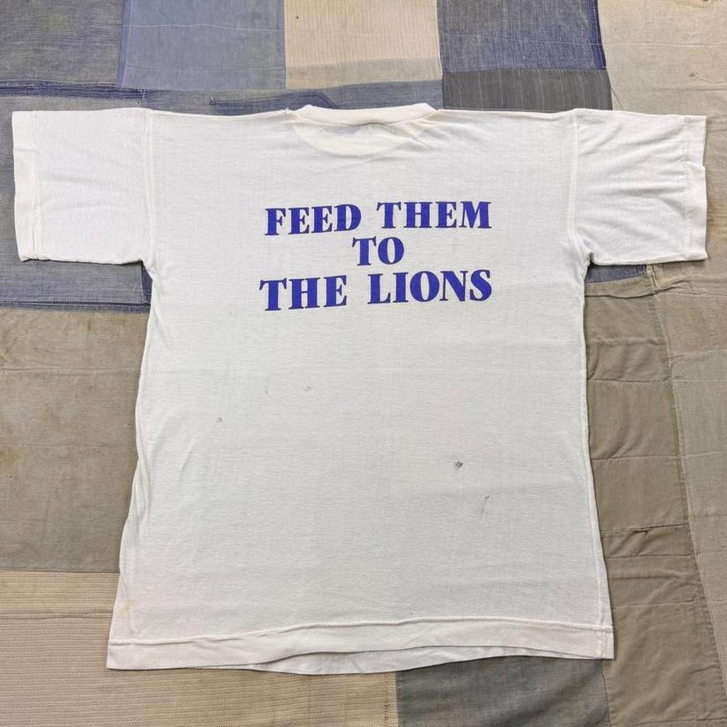 1980s Millwall Government Health Warning Football Tee | Large