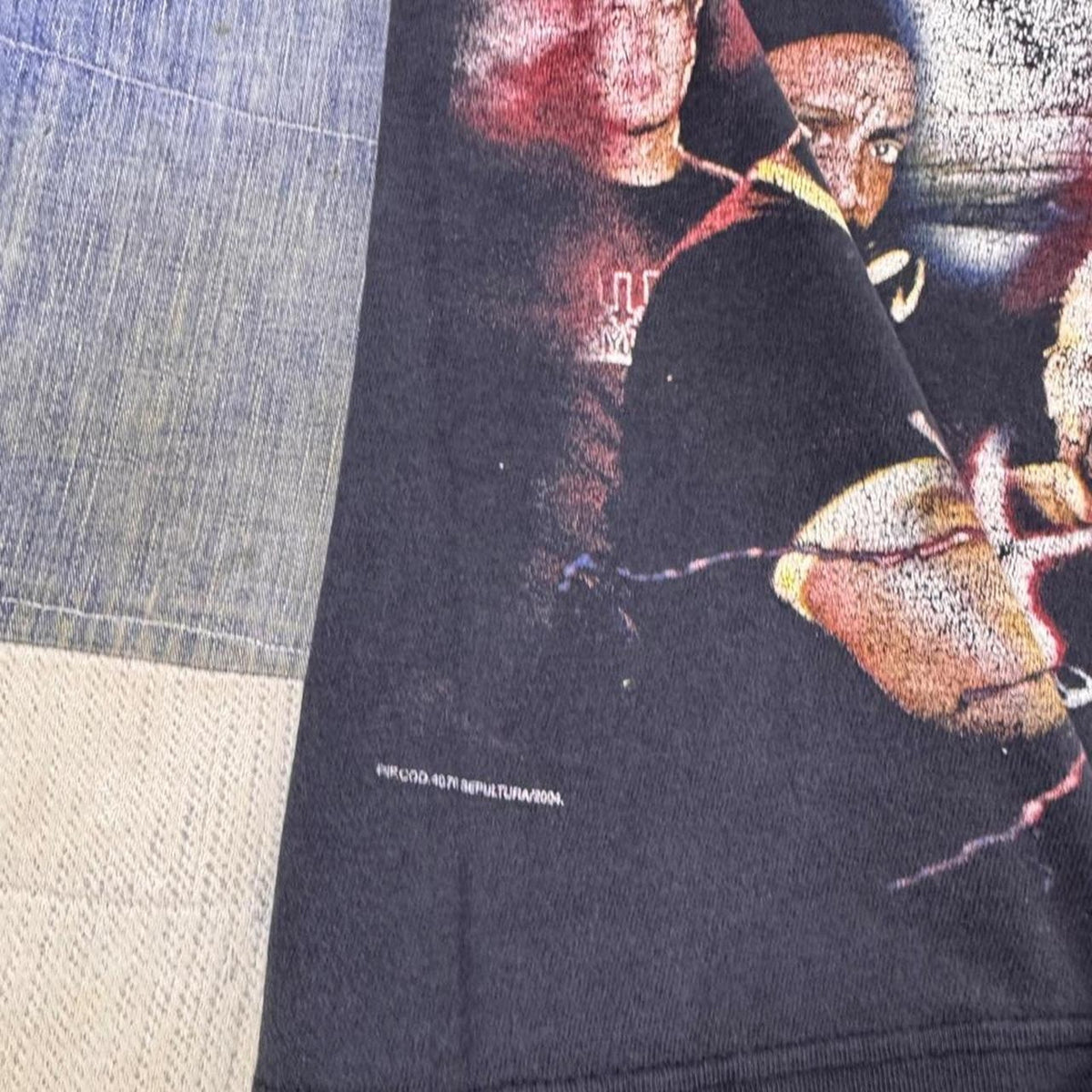 2004 Sepultura Graphic Band Tee | Large