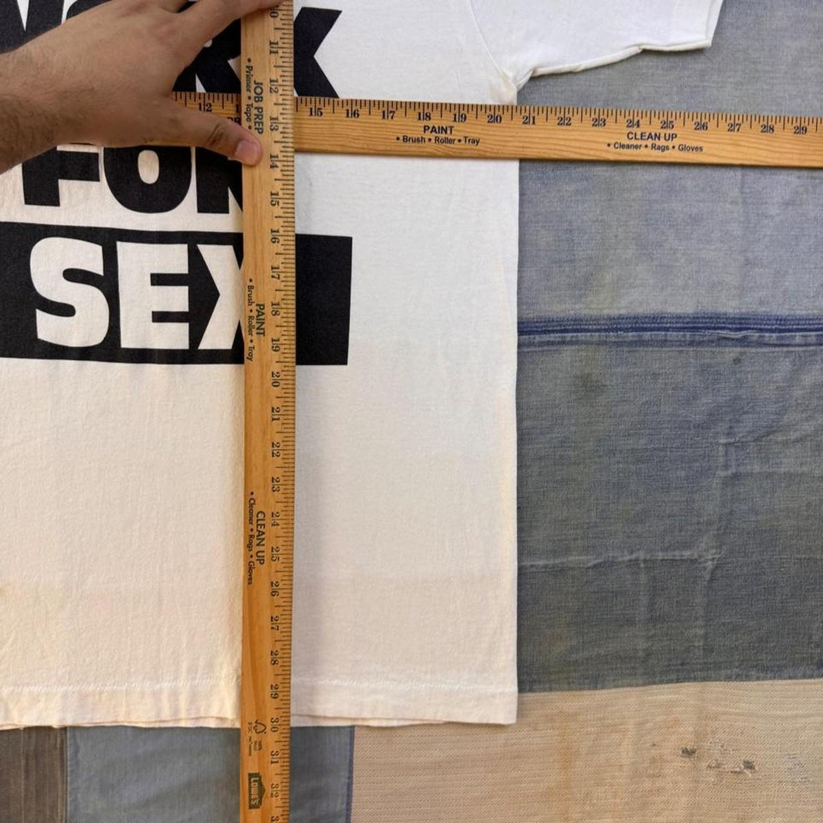 1990s Will Work for Sex Graphic Tee | Large